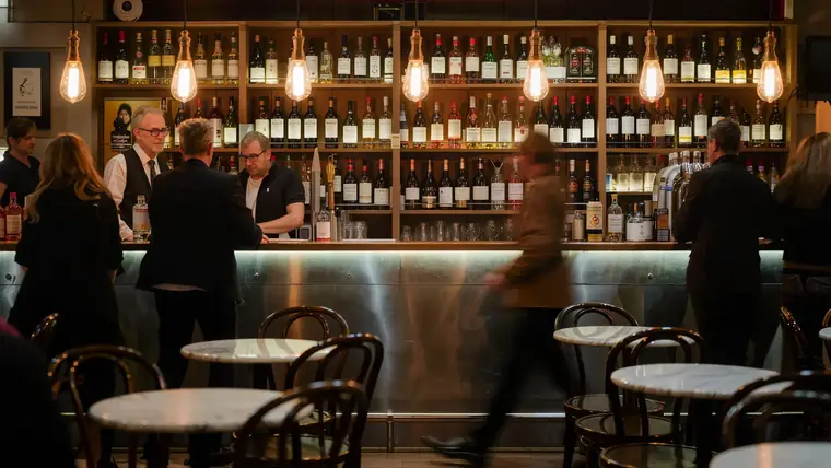 Barra de bar de tapas de barrio, de la propuesta para La Trini